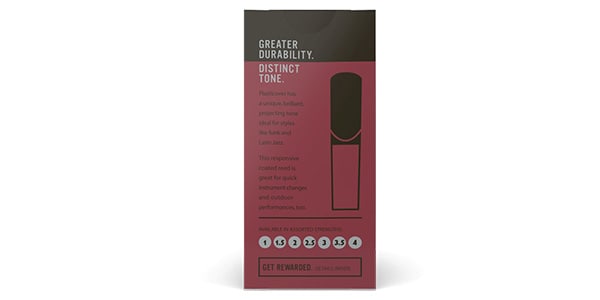 D&#39;Addario Woodwinds / Bb clarinet reed plastic cover 1.5画像2