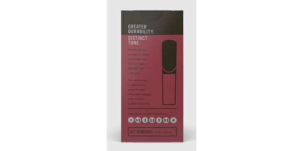 D&#39;Addario Woodwinds / Bb clarinet reed plastic cover 3.5画像2