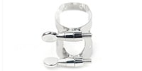 D'Addario Woodwinds / RSS1LN Soprano Saxophone Ligature Rico Nickel