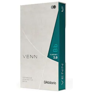 D’Addario Woodwinds Bbクラリネットリード ヴェン(VENN) 2.0