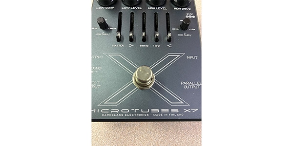 Darkglass Electronics ( ダークグラス )  / 【USED】Microtubes X7 ベース用プリアンプ/ディストーション画像12