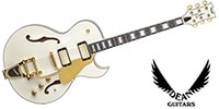 DEAN GUITARS Colt Bigsby w/Piezo Vintage White