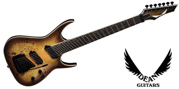 DEAN GUITARS/Exile Select 7 Multiscale Kahler SNBB