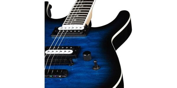DEAN GUITARS ( ディーンギター ) / MDX Quilt Maple Trans Blue Burst画像3