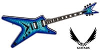 DEAN GUITARS / ml select quilt top ocean burst
