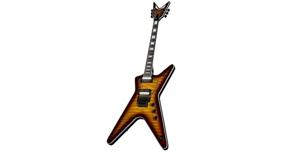 DEAN GUITARS / ML Select Floyd Quilt Top Trans Brazilia画像3