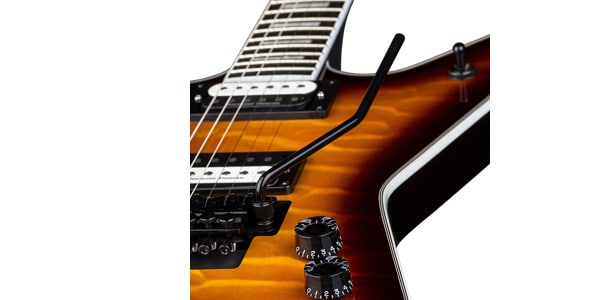 DEAN GUITARS / ML Select Floyd Quilt Top Trans Brazilia画像4