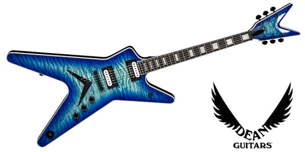 DEAN GUITARS / ML Select Quilt Top Ocean Burst