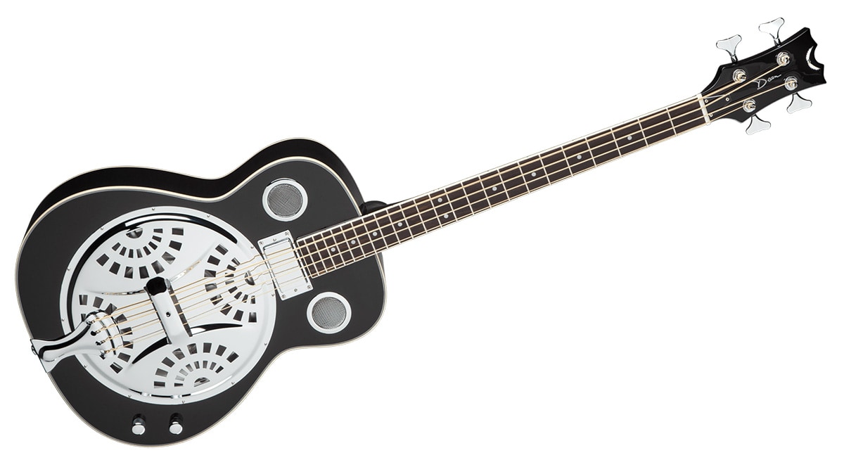 DEAN GUITARS/RESONATOR ACOUSTIC/ELECTRIC BASS - CBK