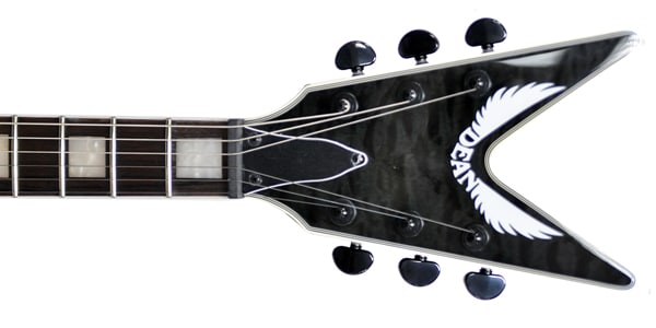 DEAN GUITARS / V Select Quilt Top Trans Black画像5