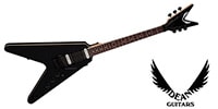 DEAN GUITARS VX Floyd Black Satin