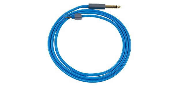 Dekoni Audio / Ensemble Cables HP-Split 6.35mm-52” Blue