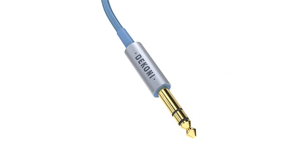 Dekoni Audio / Ensemble Cables HP-Split 6.35mm-52” Blue画像2