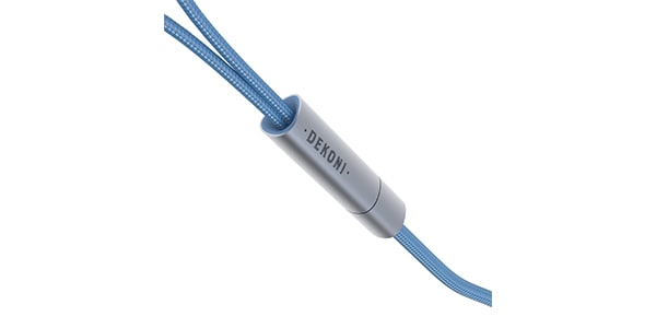 Dekoni Audio ( デコニ・オーディオ )  / Ensemble Cables HP-Split 4.4mm-52” ブルー画像4