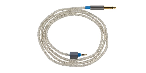 Dekoni Audio / Ensemble Cables HP-Split 6.35mm-52” Silver