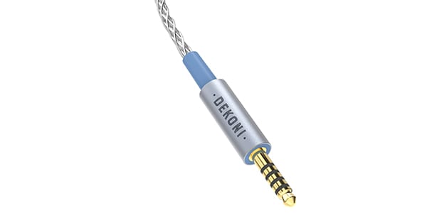 Dekoni Audio ( デコニ・オーディオ )  / Ensemble Cables HP-Split 4.4mm-52” シルバー画像2