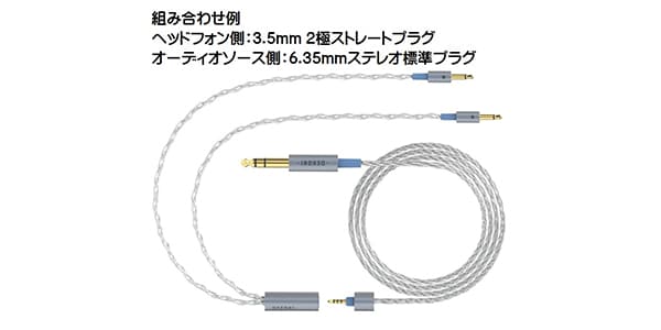 Dekoni Audio ( デコニ・オーディオ )  / Ensemble Cables HP-Split 4.4mm-52” シルバー画像5