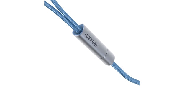 Dekoni Audio / Ensemble Cables Y-Split 3.5mm Blue画像4