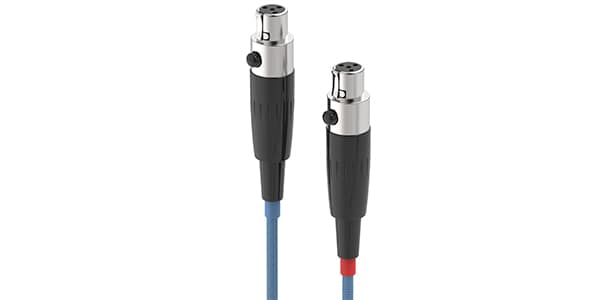 Dekoni Audio / Ensemble Cables Y-Split Mini XLR Blue画像2