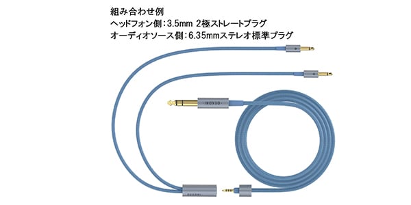 Dekoni Audio / Ensemble Cables Y-Split Mini XLR Blue画像5