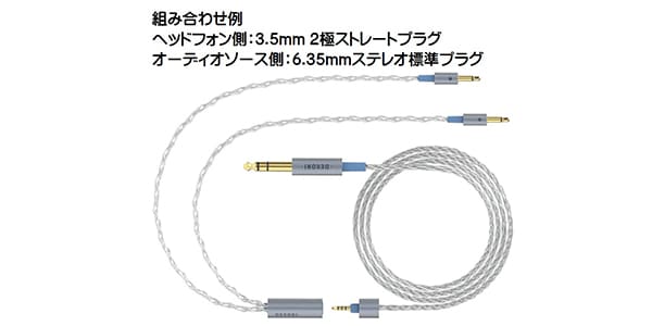 Dekoni Audio / Ensemble Cables Y-Split 3.5mm Silver画像5