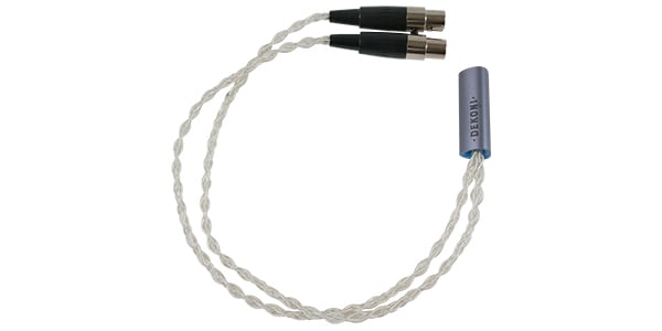 Dekoni Audio / Ensemble Cables Y-Split Mini XLR Silver