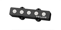 DELANO / JMVC 5 FE/M2 Bridge in Neck size shell
