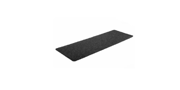DELTAHUB / Minimalistic felt desk pad Dark Grey M【DP-M-D】