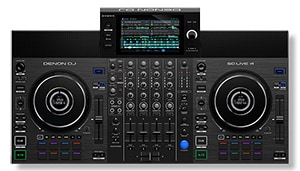 DENON DJ SC LIVE 4 オールインワン型スタンドアロン DJコントローラー