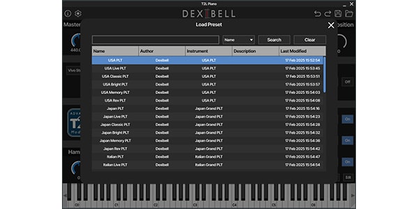 Dexibell ( デキシーベル )  / T2L Piano ダウンロード納品画像6
