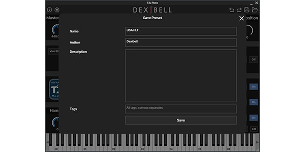 Dexibell ( デキシーベル )  / T2L Piano ダウンロード納品画像7