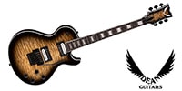 DEAN GUITARS / Thoroughbred Select Floyd Quilt Nat Blackburst