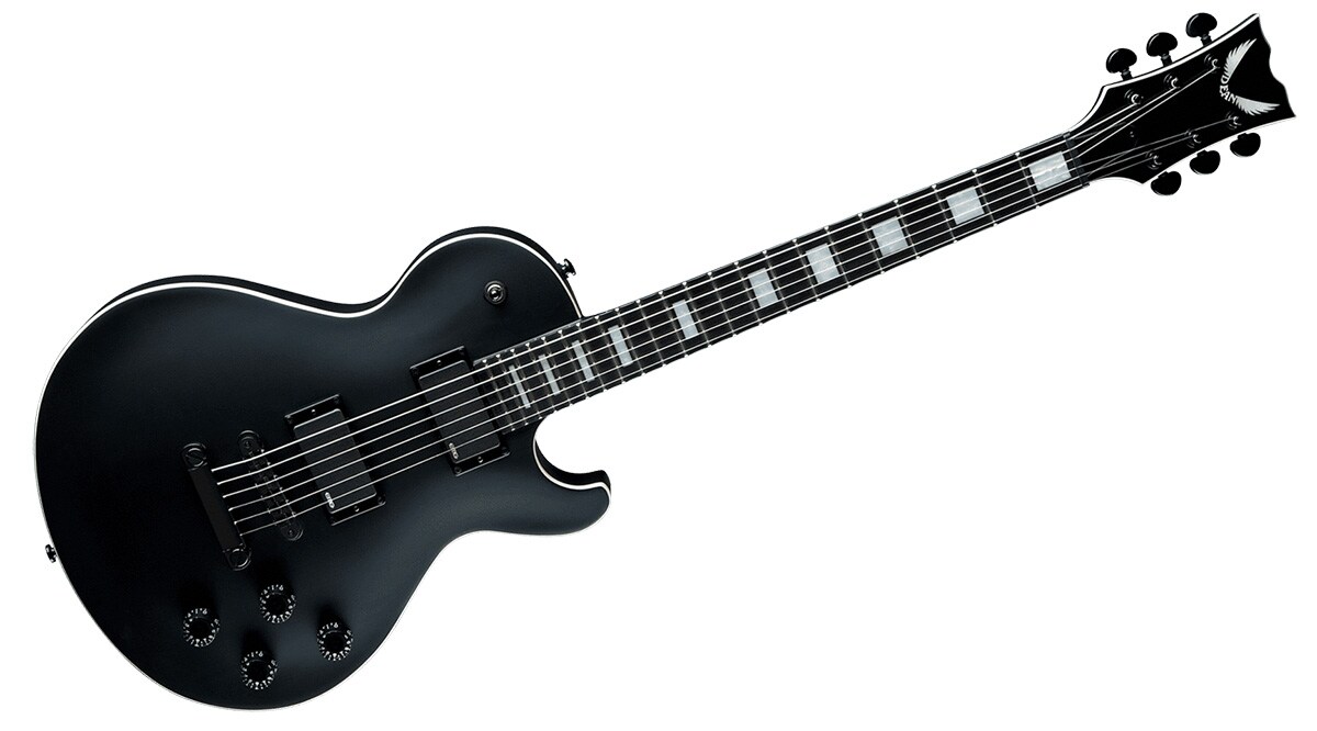 DEAN GUITARS/THOROUGHBRED Stealth Black Satin W/EMG