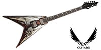 DEAN GUITARS V DAVE MUSTAINE ANGEL OF DETH