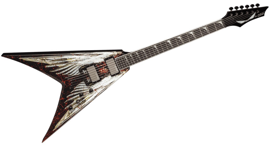 DEAN GUITARS/V DAVE MUSTAINE ANGEL OF DETH