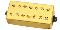 DIMARZIO DP714 Satin Gold Titan 7 Bridge