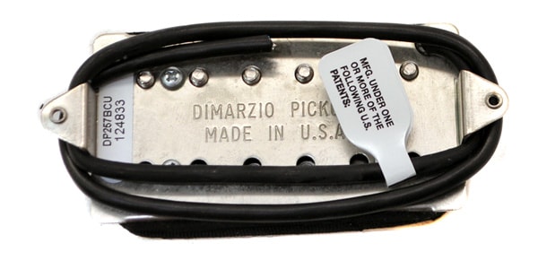 DIMARZIO / DP257 Illuminator Bridge Black/Cream画像2