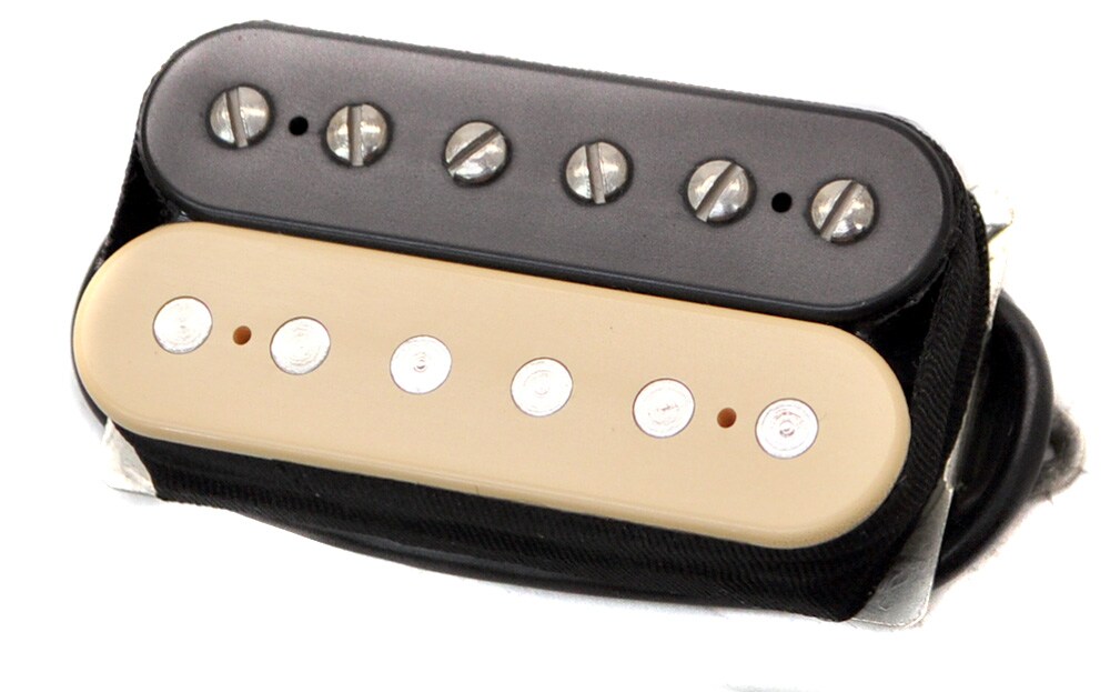 DIMARZIO/DP257 Illuminator Bridge Black/Cream