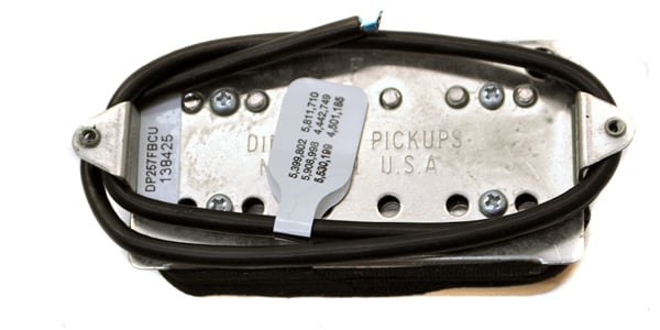 DIMARZIO / DP257 Illuminator Bridge F-Spaced Black/Cream画像2