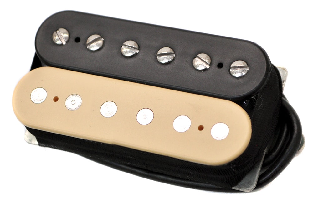 DIMARZIO/DP257 Illuminator Bridge F-Spaced Black/Cream