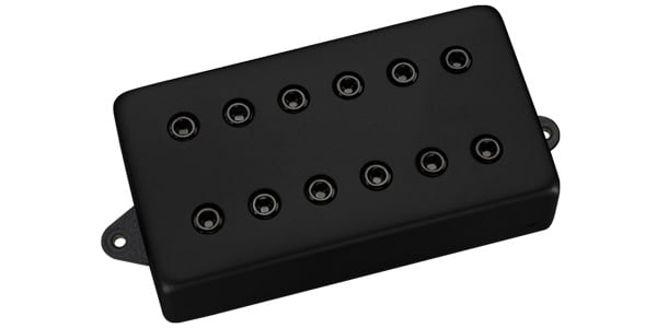 DIMARZIO / DP258 Titan Neck F-Spaced Black Metal Cover