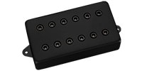 DIMARZIO DP258 Titan Neck Black Metal Cover