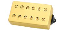 DIMARZIO DP259 F-SPACE Titan Bridge Satin Gold