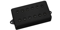 DIMARZIO DP259 Titan Bridge Balck Metal Cover