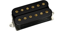 DIMARZIO DP285 Igno Bridge F-Spaced Black/Gold Pole pieces