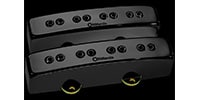 DIMARZIO Relentless J DP300&DP301 Bass Pair Pickup Gloss Black Metal