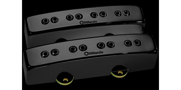 DIMARZIO/Relentless J DP300&DP301 Bass Pair Pickup Gloss Black Metal