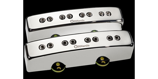 DIMARZIO ( ディマジオ ) / Relentless J DP300&DP301 Bass Pair Pickup Nickel Cover