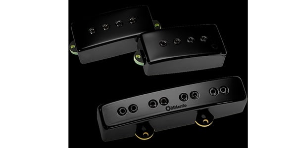 DIMARZIO/Relentless PJ DP299&DP301 Bass Pair Pickup Gloss Black Metal