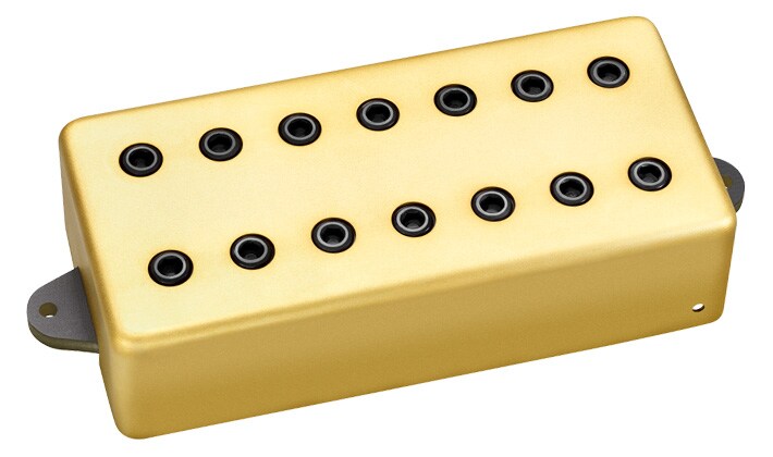 DIMARZIO/DP714 Titan 7 Bridge Satin Gold/Black Pole Pieces